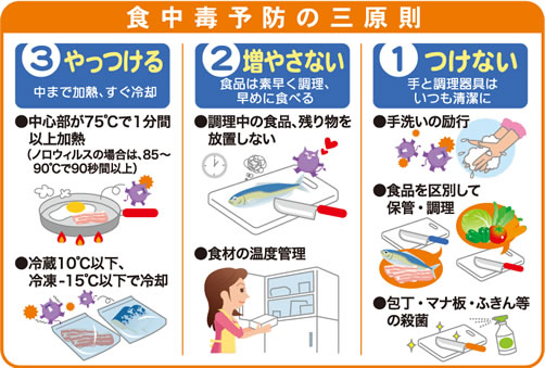 食中毒防止の3原則 夏のバーベキュー時の大切な3原則を紹介 宮崎県に密着した無料相談 公式 株式会社 Cis 保険クリニック